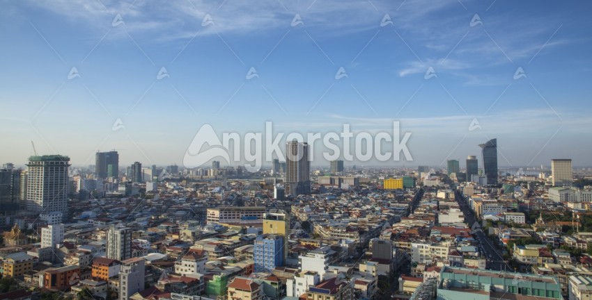Phnom Penh Overview Daytime