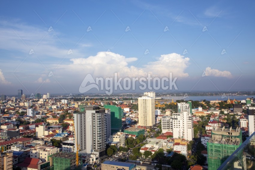 Phnom Penh Overview Daytime
